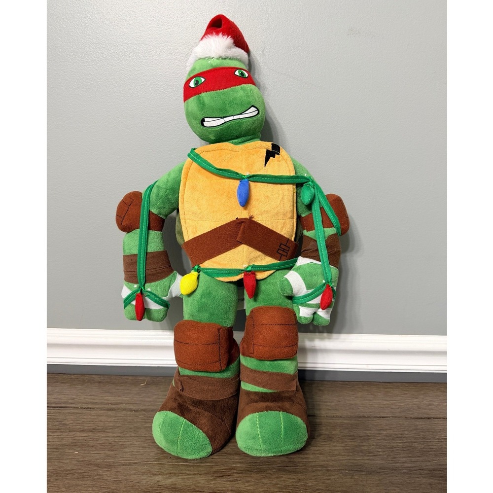 TMNT Raphael Christmas Holiday Greeter 2016 Nickelodeon Viacom Ninja‎ Turtle
